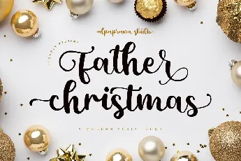 Father Christmas font