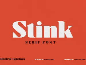 Stink font