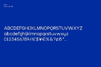 Argon Sans Serif font