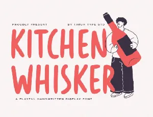 Kitchen Whisker font