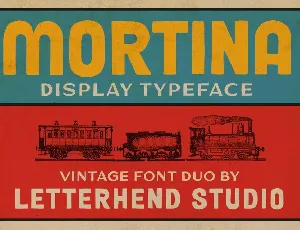 Mortina font