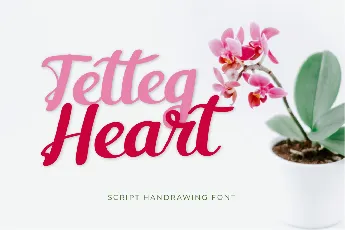 Tetteg Heart font