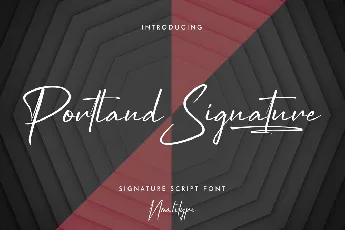 Portland S Demo font