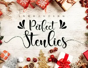 Perfect Stenlies Calligraphy font