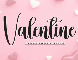 Valentine Handwritten Typeface font