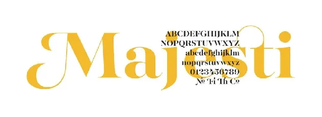 Majesti Banner Family font