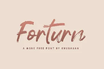 Forturn font