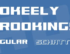 Tokeely Brookings font