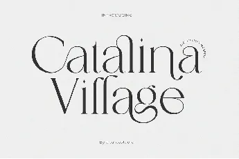 Catalina Vintage font