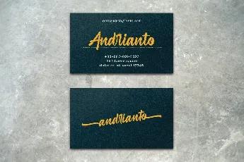 Andrianto font