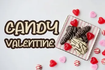 Valentine Is Coming Display font