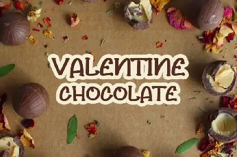 Valentine Is Coming Display font