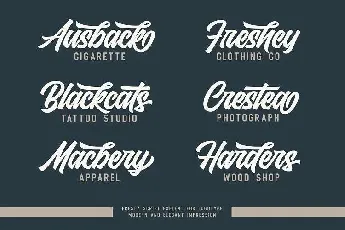 Fresty Script Free font