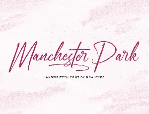 Manchester Park Demo font