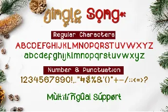 Jingle Song font