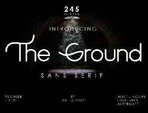 The Ground font