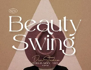 Beauty Swing font