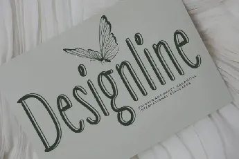 Designline Display font