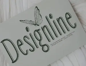 Designline Display font