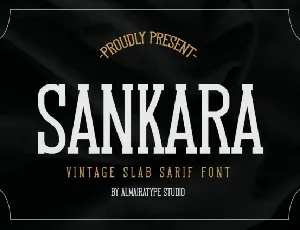 Sankara Display font