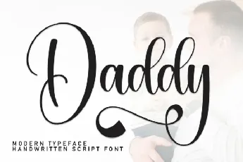 Daddy Script Typeface font