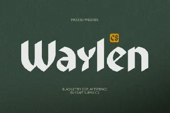 CS Waylen font