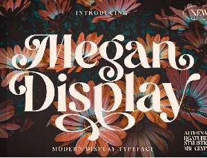 Megan font