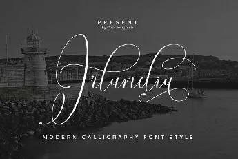 Irlandia Calligraphy Free font