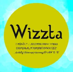 Wizzta font