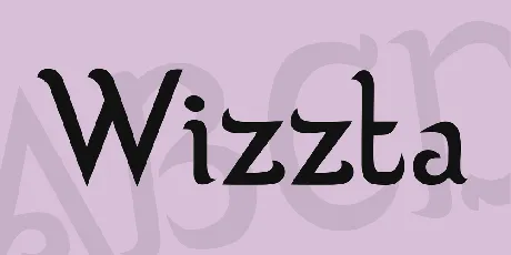 Wizzta font