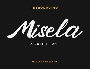 Misela font