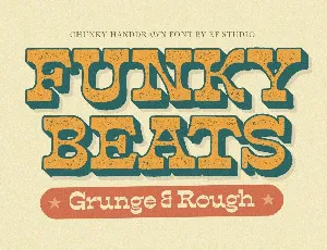 Funky Beats font