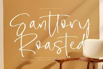 Santtory Roasted Script font