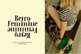 Galery DEMO font