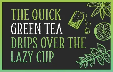 FRESH_TEA font