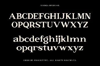 Elkoga font