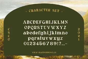 Rantys Serif font