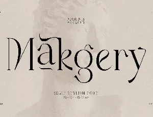 Makgery font