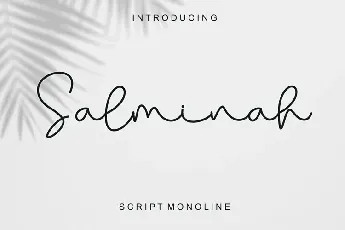 Salminah font