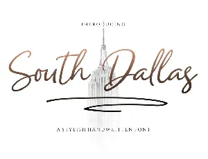 South Dallas font