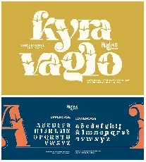 Kyra Vaglo font