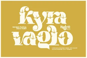 Kyra Vaglo font