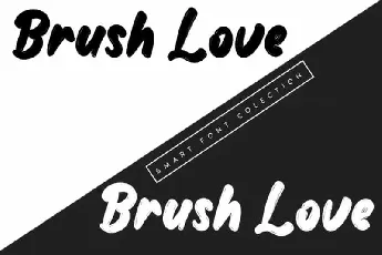 Brush Love Brush font