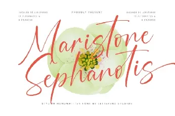 Maristone Sephanotis font