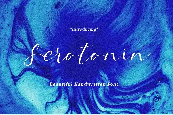 Serotonin font