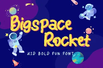 Bigspace Rocket font