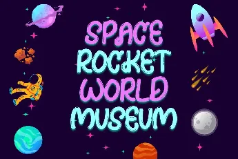 Bigspace Rocket font