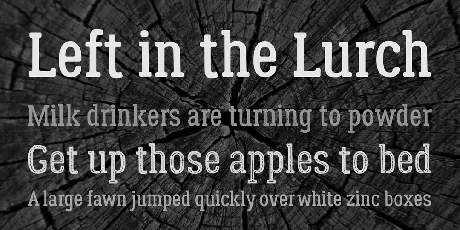 Lumberjack font