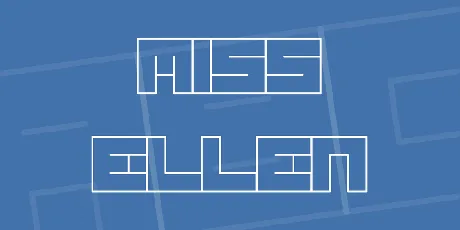 Miss Ellen font