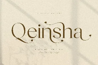 Qeinsha font